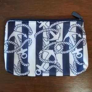 Nautical Ipsy Makeup Bag New